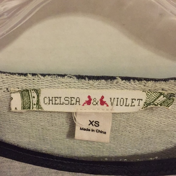 Chelsea & Voilet 3/4 Lengths Sleeve Sweatshirt - Picture 3 of 4